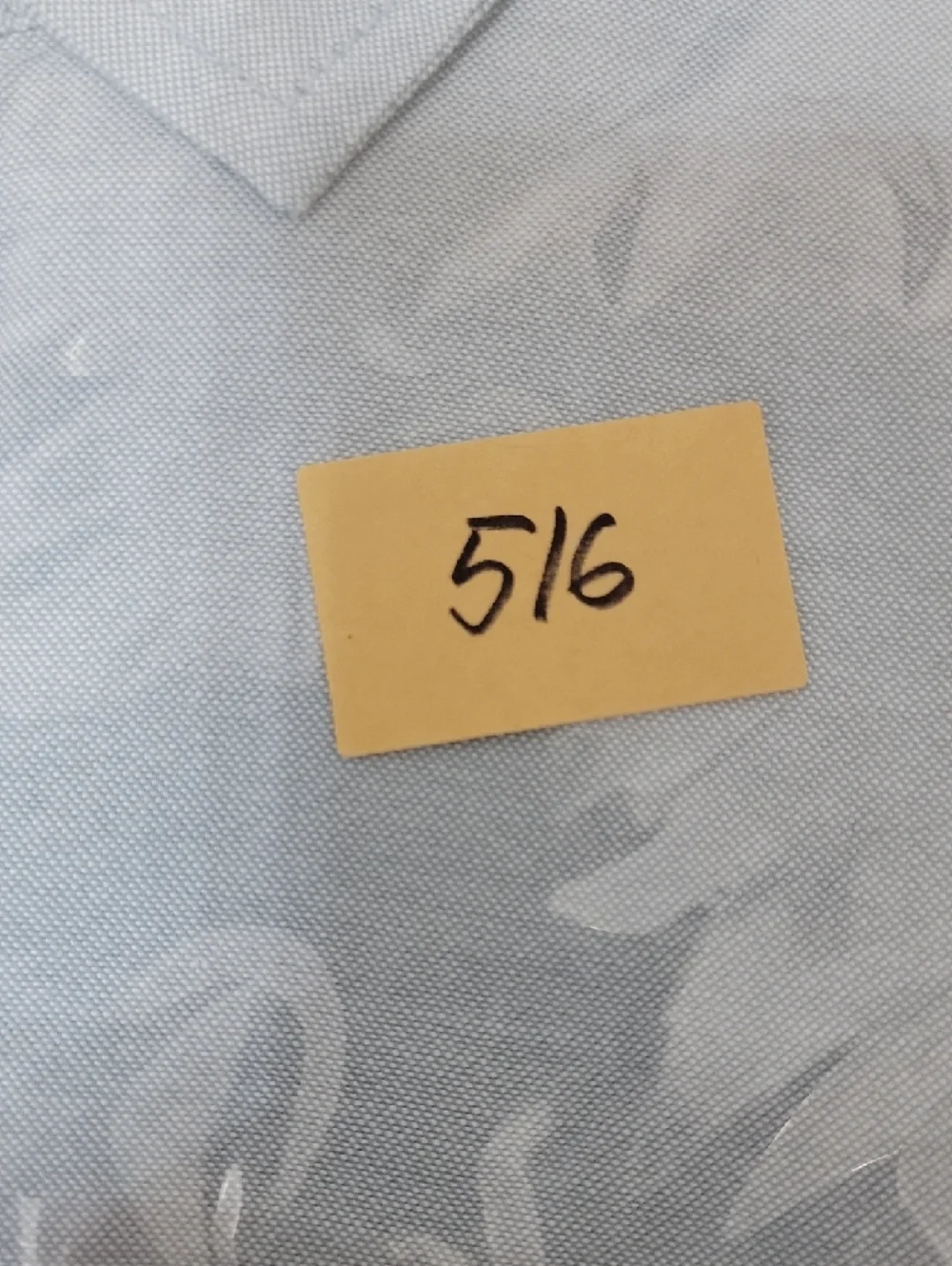 Light Blue Men's Short-Sleeve Button-Up Shirt by